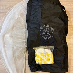 HZDMJベビーベッド(ベージュ)の画像