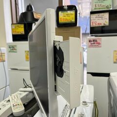 【リサイクルショップ ピカソ 小松原】🎉📺DVD内蔵 24V型液晶テレビ✨ホワイトでおしゃれ！【2018年製／LVDJ-2403-WH】✨★9125★の画像