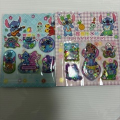 クロミ💜マイメロ🩷スティッチなどのキラキラ✨入りウォーターシール『新作』の画像