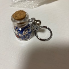 星の砂キーホルダーの画像