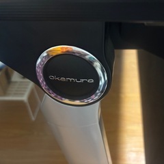 【引き取り限定】Elegasta/エレガスタ オカムラ フラップテーブル 81E4AB-MM99　中古オフィス家具 の画像