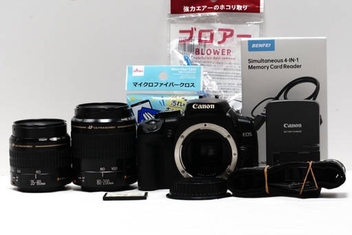 Canon Kiss Digital X ダブルレンズセット 初心者 スマホ転送