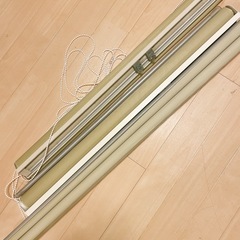 調光ロールスクリーン　ベージュの画像