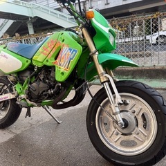 カワサキ　 KSR80 KSR-2 実動車　キック一発　始動動画あり　兵庫県宝塚市　の画像