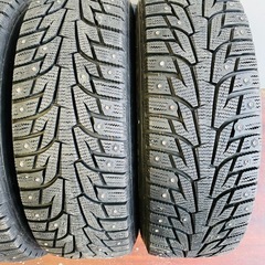 スパイク❗️215/70/15冬ハンコックの画像
