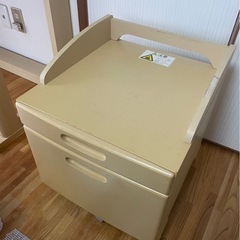 「学習机セット（ライト・ワゴン付）状態良好　1万円〜」の画像