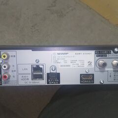 SHARP　BDレコーダー　AQUOS　ブルーレイ BD-S560　の画像