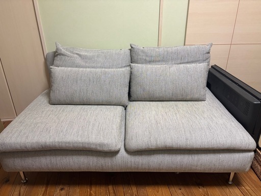 IKEA SÖDERHAMN（ソーデルハムン）2人掛けソファ グレー 受け渡し希望