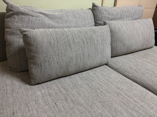 IKEA SÖDERHAMN（ソーデルハムン）2人掛けソファ グレー 受け渡し希望