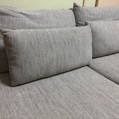 IKEA SÖDERHAMN（ソーデルハムン）2人掛けソファ グレー 受け渡し希望 の画像