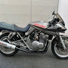○スズキ○GSX400Sカタナ400○GK77A○エンジンセル始動○車検2年付き
の画像