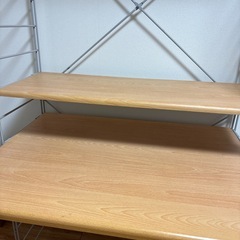 机 デスク 段の高さ調整可の画像