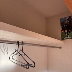 押入れ　ハンガーパイプ　４本の画像