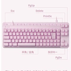 エレコムゲーミングキーボード  の画像