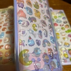 3D立体シール５枚セット
の画像