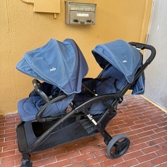 2人乗りベビーカーの画像