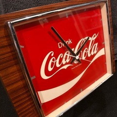 コカコーラ アンティーク アメリカン 時計 壁掛けの画像