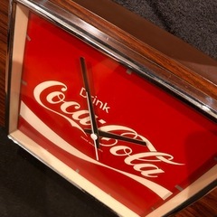 コカコーラ アンティーク アメリカン 時計 壁掛けの画像