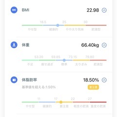 スマート体重計・体組成計 アプリ連動 スタイリッシュデザイン 表面ガラスの画像