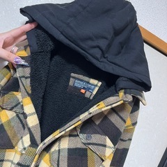 HAWKE＆COMPANY ホークアンドカンパニー チェック柄シャツ 裏ボア Mの画像