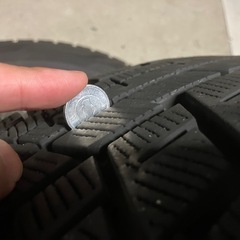 アルファード　ヴェルファイア　スタッドレスタイヤ　中古4本　の画像