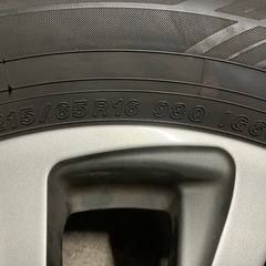 アルファード　ヴェルファイア　スタッドレスタイヤ　中古4本　の画像