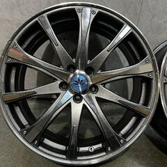 【展示品】BLEST BahnSport Type505 ブレスト バーンシュポルト 18インチ 4本 7J5HPCD100+48 プリウス カローラスポーツ等　(MHA729)クレジットカード QRコード決済可能の画像