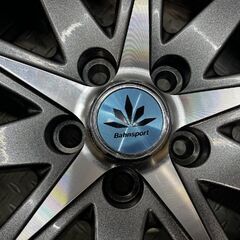 【展示品】BLEST BahnSport Type505 ブレスト バーンシュポルト 18インチ 4本 7J5HPCD100+48 プリウス カローラスポーツ等　(MHA729)クレジットカード QRコード決済可能の画像