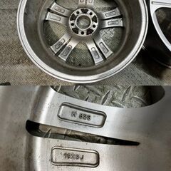 EURO FORSH ユーロフォルシュ 社外ホイール 18インチ 4本 8J5HPCD112+38 ベンツ純正キャップ ベンツ/Sクラス/GLC等　(MHA730)クレジットカード QRコード決済可能の画像