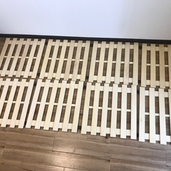 ニトリ折り畳めるすのこ　シングルの画像