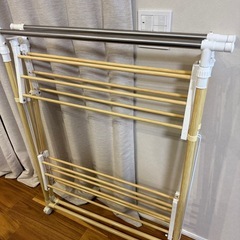 ⭐️取引決定済⭐️ハンガーラック 室内物干しの画像