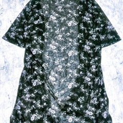 半袖 ロングカーディガンの画像