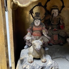 妙見菩薩・鬼子母神・稲荷神・厨子・日蓮宗の画像