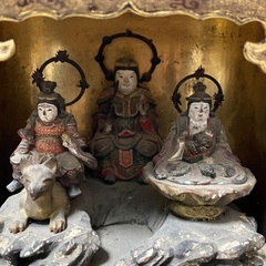 妙見菩薩・鬼子母神・稲荷神・厨子・日蓮宗の画像