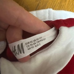 サンタクロース ワンピース  90 H&mの画像