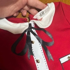 サンタクロース ワンピース  90 H&mの画像