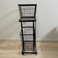 【美品】大容量収納ランドリーラックの画像