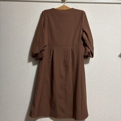 新品　体型隠し　可愛い　ワンピース　サイズフリーの画像