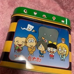 ゲゲゲの鬼太郎 小物入れ 空缶の画像
