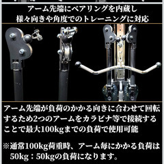 GFCファンクショナルトレーナー  ケーブルマシン   ウエイトトレーニングの画像