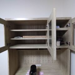 キッチン収納棚の画像