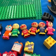 デュプロどうぶつえん＋バットマン生産終了＋アンパンマン消防車・ブルドーザー・SLの画像