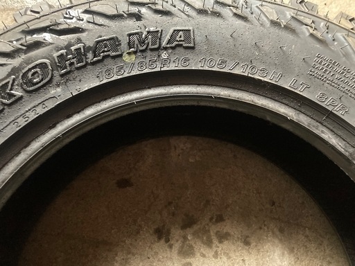 売約 バックオーダー可能です。YOKOHAMA ジオランダー スパイクタイヤ 最強トラックピン 185/85R16 4本 ジオランダー