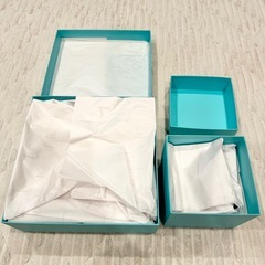 Tiffany  　空箱　2つセットの画像