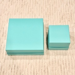 Tiffany  　空箱　2つセットの画像