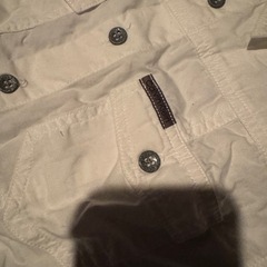 カルバン・クライン 白 ホワイト 長袖シャツ　女性Sサイズ　の画像