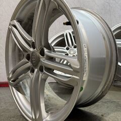 WSP Italy 社外ホイール 18インチ 4本 8J5HPCD112+32 球面ナット audi純正キャップ audi/A5/A5スポーツバック等　(MHZ862)クレジットカード QRコード決済可能の画像