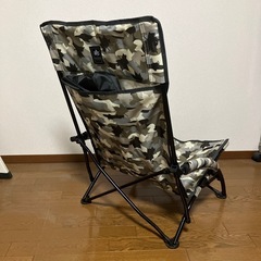 ロゴス　ハイバックあぐらチェア（カモフラ）の画像
