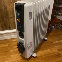 オイルヒーターとスポットクーラーの画像