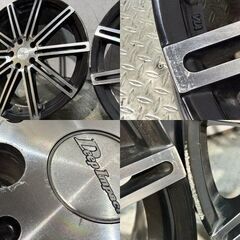 Deep Impact ディープ インパクト 社外ホイール 19インチ 4本 8J5HPCD114.3+38 ブラポリ アルファード ヴェルファイア ハリアー等 (MHZ863)クレジットカード QRコード決済可能の画像